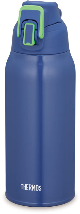 Thermos Brand Fht-802F Insulated Sports Bottle 0.8L Cold Storage Blue Green