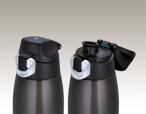 Thermos 1.0L Black Vacuum Insulated Sports Bottle FFF-1000F