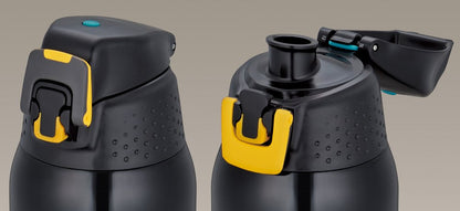 Thermos 1.5L Black Sports Bottle - Vacuum Insulated FFZ-1500F Model