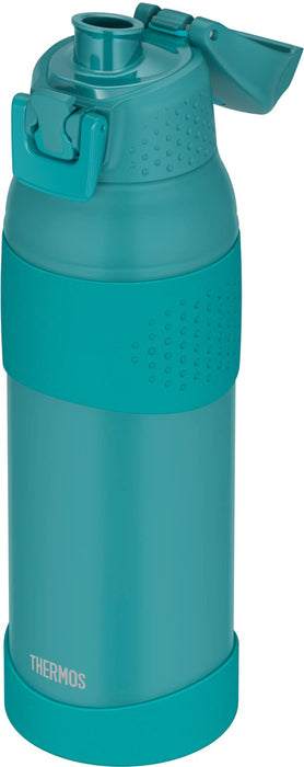 Thermos 1L Turquoise Sports Bottle Vacuum Insulated for Cold Storage - Fjr-1000 Tqs