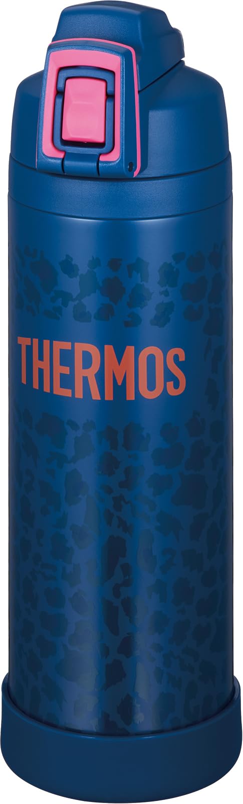 Thermos Fji-1001 Nv-P 1L Navy Pink Vacuum Insulated Sports Bottle for Cold Storage