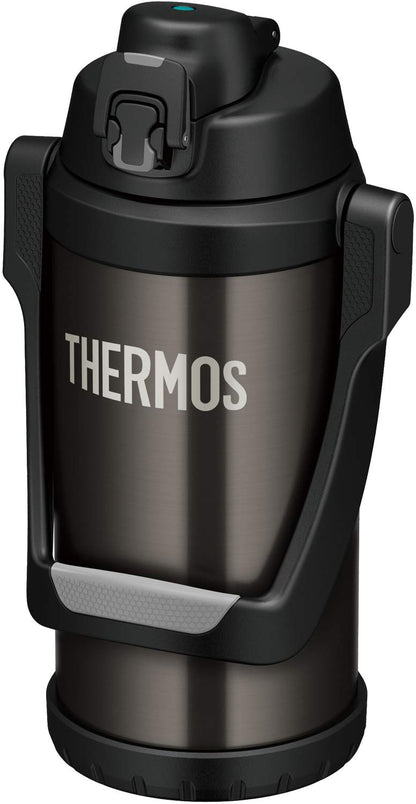 Thermos 2.0L Vacuum Insulated Sports Jug Black Gray - Model FFV-2000 BKGY