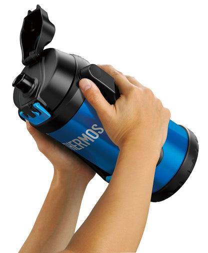 Thermos 2.0L Ice Blue Vacuum Insulated Sports Jug Ffv-2000 Icb