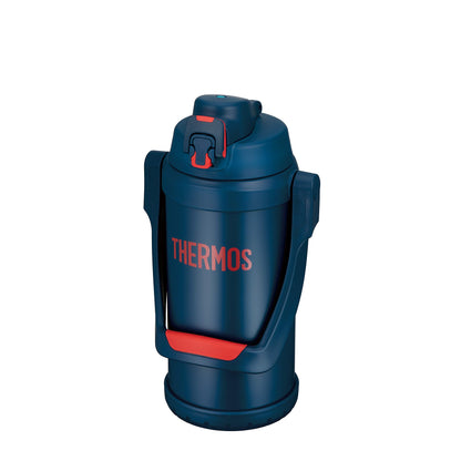 Thermos 2.0L Navy Red Vacuum Insulated Sports Jug - Thermos FFV-2001 NV-R
