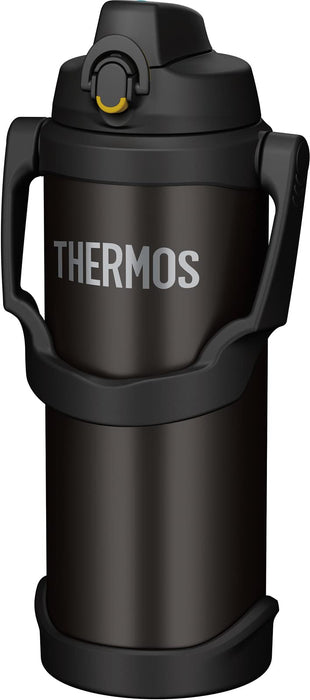 Thermos 黑色 Fjq-2500 Bk 真空隔热 2.5L 运动水壶