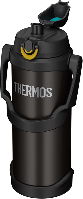 Thermos 黑色 Fjq-2500 Bk 真空隔热 2.5L 运动水壶
