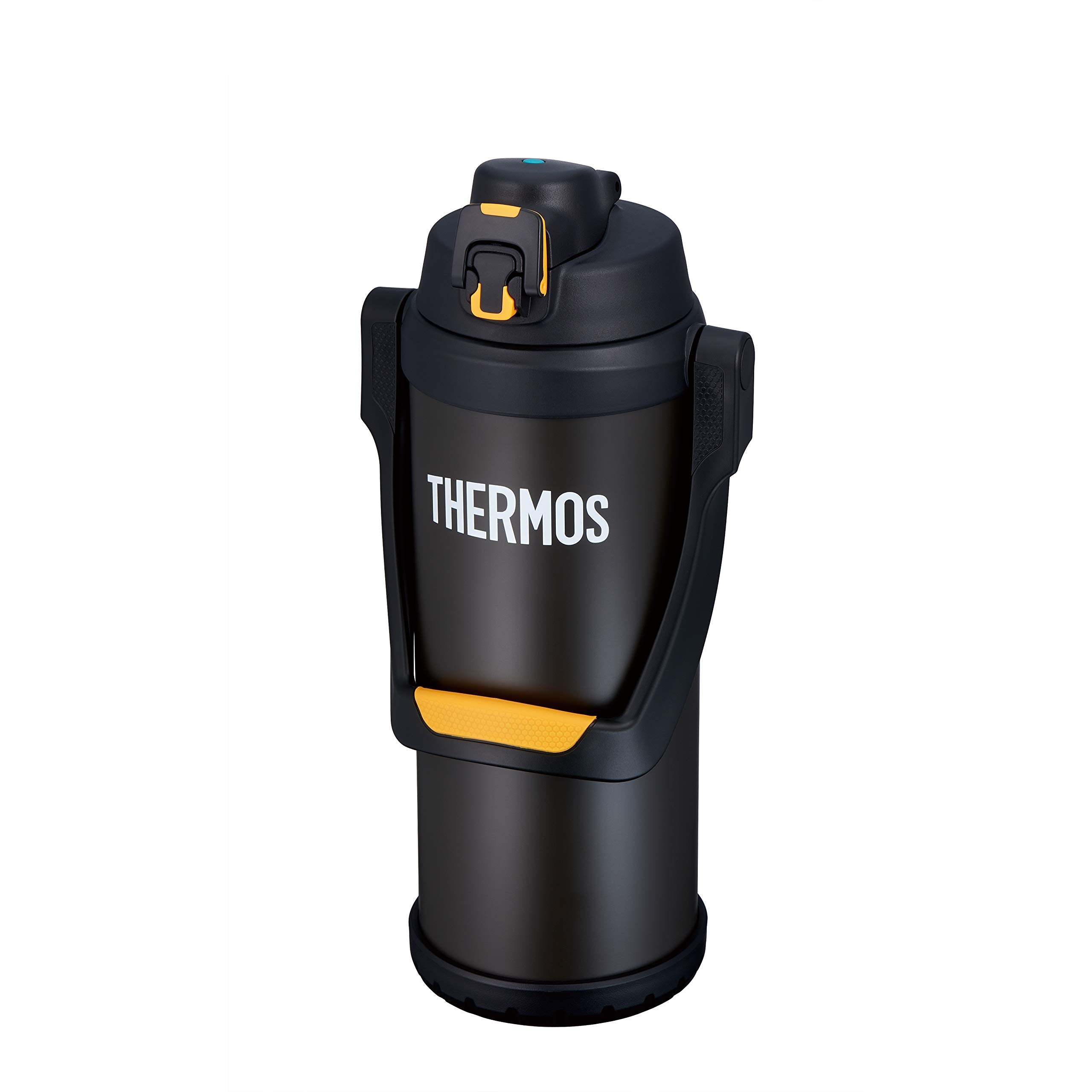 Thermos 2.5L Black Orange Sports Jug Vacuum Insulated Ffv-2501 Bkor