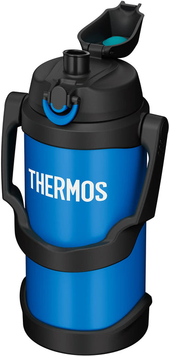 Thermos 2L Blue Sports Jug - Vacuum Insulated Fjq-2000 Thermos