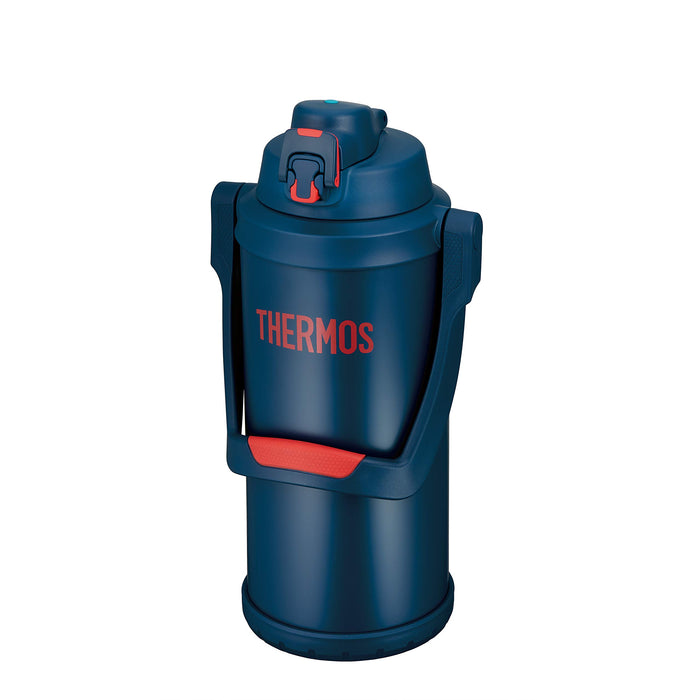 Thermos 3.0L Vacuum Insulated Sports Jug in Navy Red Ffv-3001 Nv-R Series