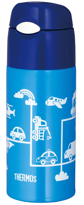 Thermos FHL-402F BL-N Navy Blue 400ml Vacuum Insulated Cold Storage Bottle