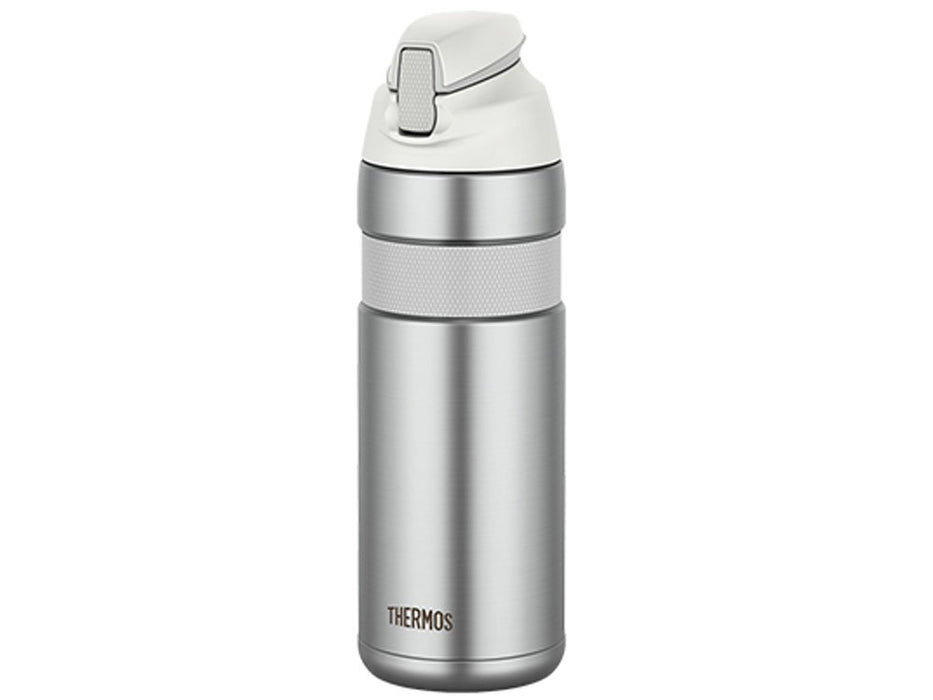 Thermos FFQ-600-SWH Vacuum Insulated White Straw Bottle