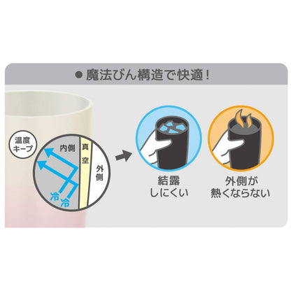 Thermos 340ml Pink Gradient Vacuum Insulated Tumbler JDM-340 PK-G