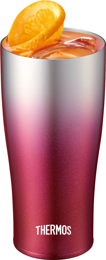 Thermos 420Ml Vacuum Insulated Sparkling Red Tumbler JDE-420C SP-R