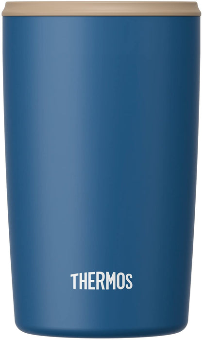 Thermos Jdp-400 Bl 400Ml Blue Vacuum Insulated Tumbler With Lid