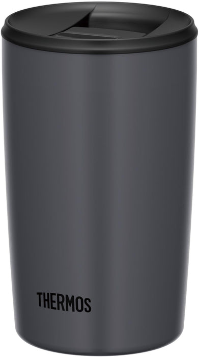 Thermos 400ml Dark Gray Vacuum Insulated Tumbler JDP-401 with Lid