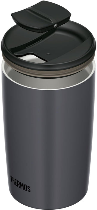 Thermos 400ml Dark Gray Vacuum Insulated Tumbler JDP-401 with Lid
