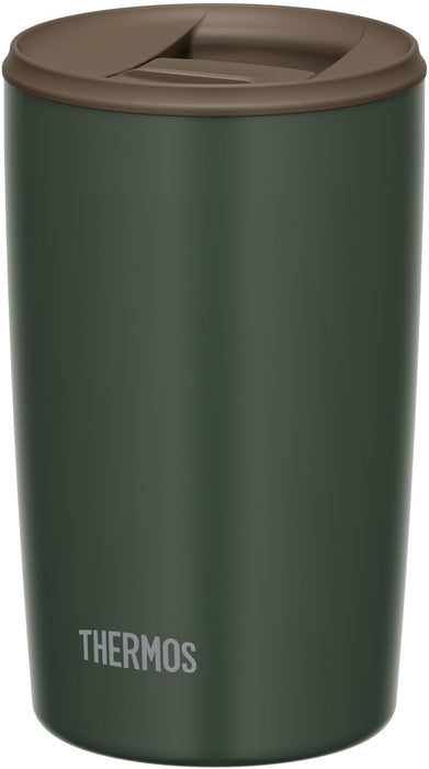 Thermos 400ml Forest Green Vacuum Insulated Tumbler with Lid JDP-401 FG Model