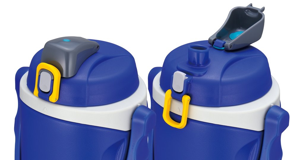 Thermos Dark Blue Sports Water Jug Thermos 1.9L Fpg-1903 Db Bottle