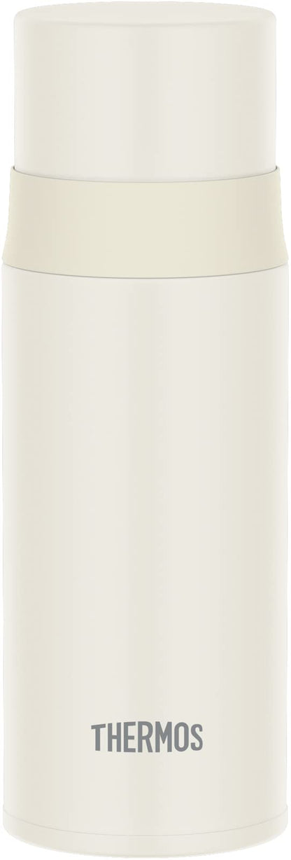 Thermos Stainless Steel Water Bottle 350ml Matte White FFM-352 MTWH Cup Type