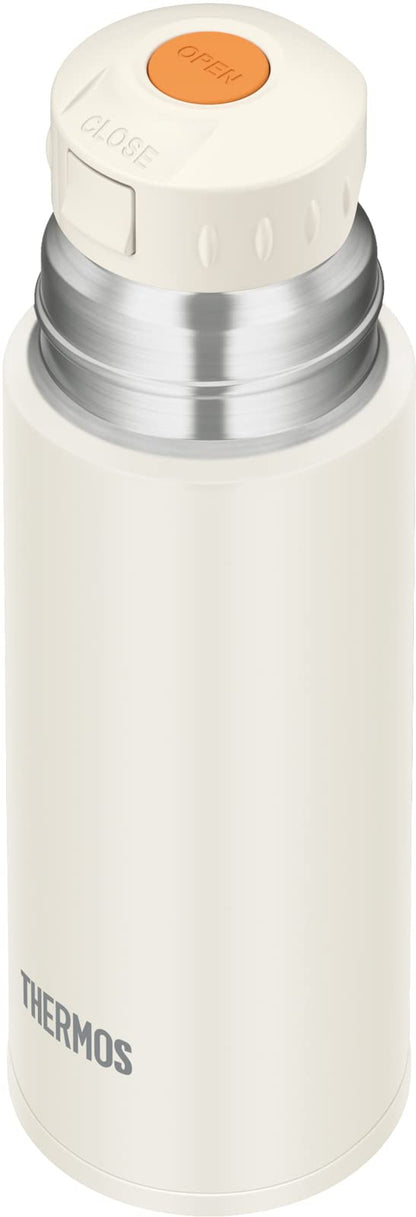 Thermos Stainless Steel Water Bottle 350ml Matte White FFM-352 MTWH Cup Type