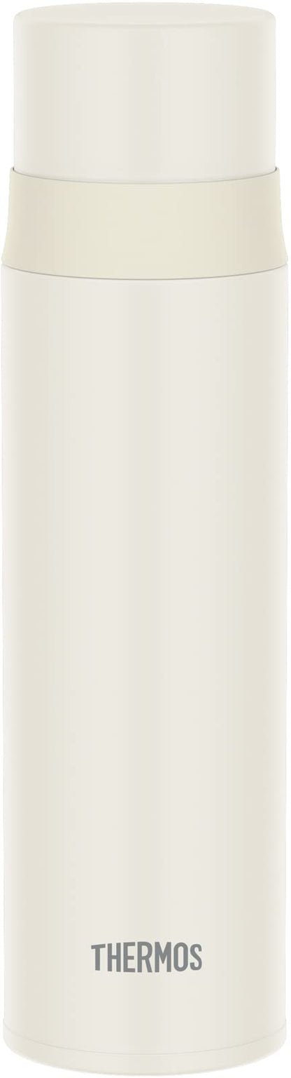 Thermos 500ml Stainless Steel Water Bottle Matte White Cup Type - Ffm-502 Mtwh