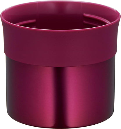 Thermos 500ml Stainless Steel Slim Water Bottle in Burgundy FFM-501 BGD