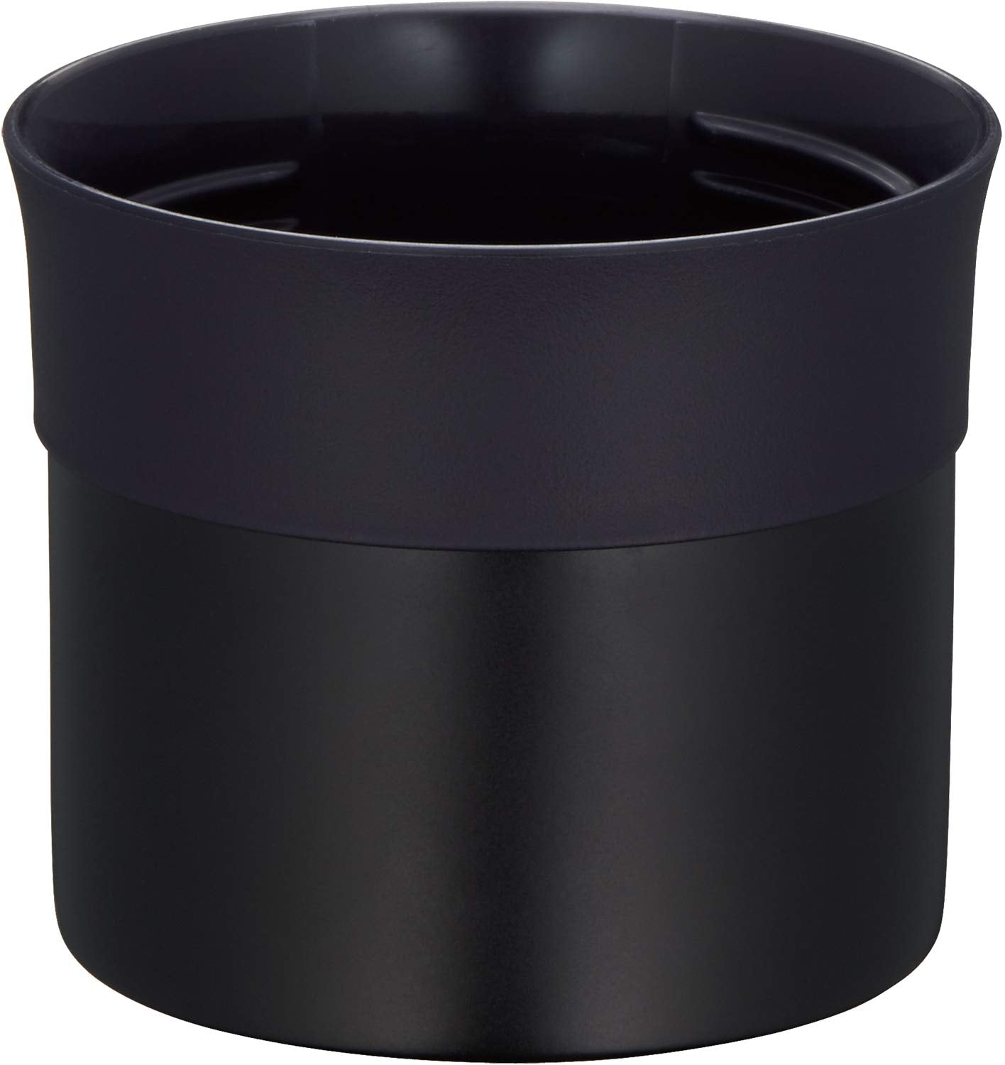 Thermos 500ml Matte Black Slim Stainless Steel Water Bottle FFM-501