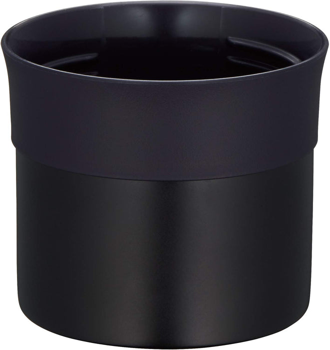 Thermos 500ml 哑光黑色超薄不锈钢水瓶 FFM-501