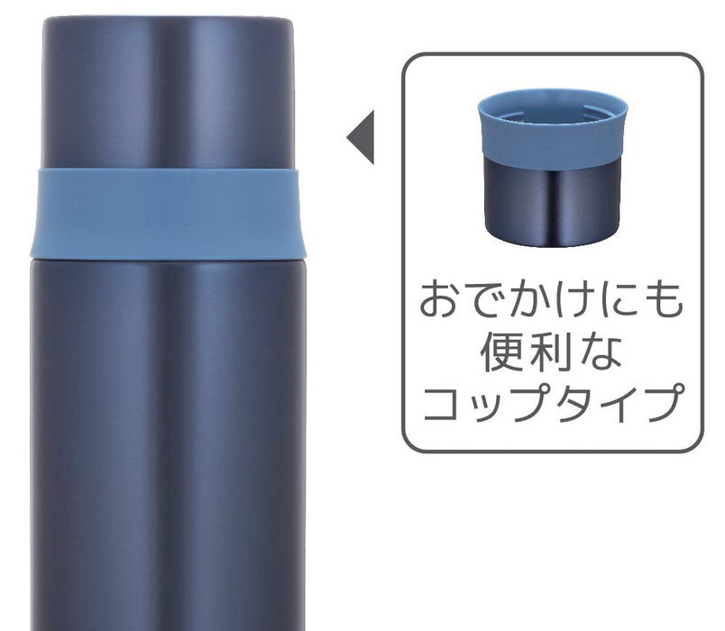 Thermos 500ml 霧藍色不鏽鋼超薄水瓶 - Ffm-501 Msb