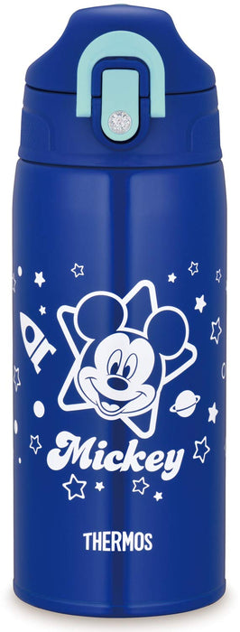 Thermos 0.6L Mickey Blue Vacuum Insulated Water Bottle Fho-601Wfds Bl