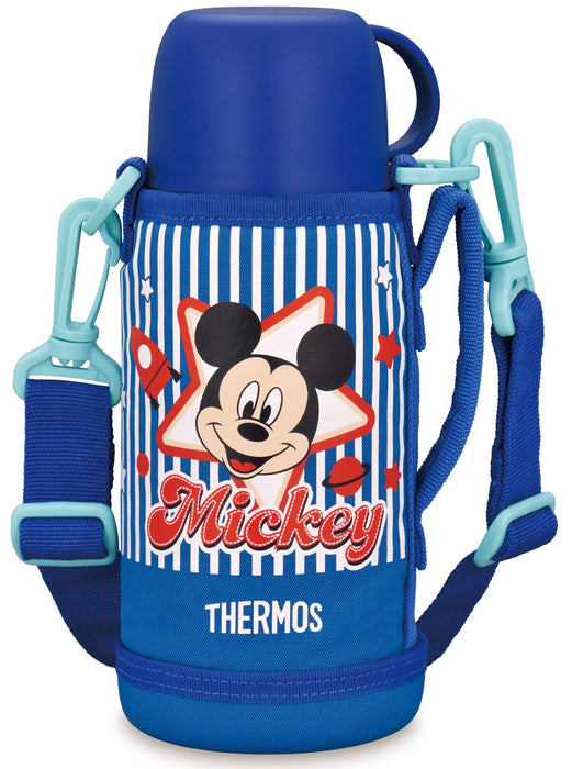 Thermos 0.6L Mickey Blue Vacuum Insulated Water Bottle Fho-601Wfds Bl