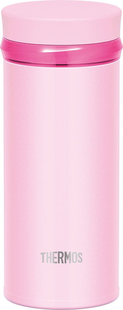 Thermos JNO-252 Vacuum Insulated 250ml Mobile Water Bottle Shiny Pink