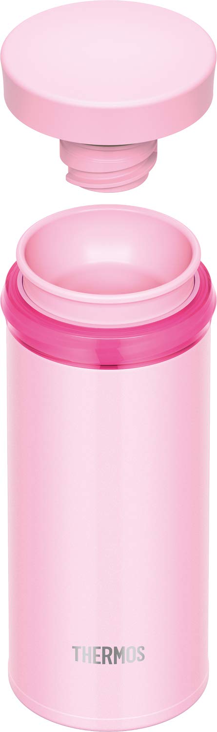 Thermos JNO-252 Vacuum Insulated 250ml Mobile Water Bottle Shiny Pink