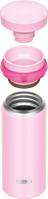 Thermos JNO-252 真空隔热 250 毫升移动水瓶 亮粉色