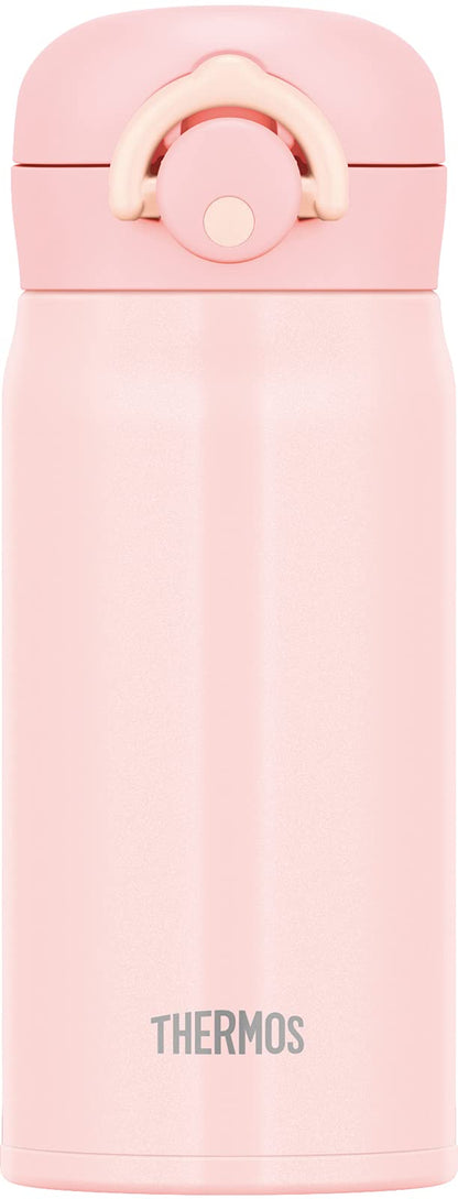Thermos Shell Pink Vacuum Insulated Water Bottle Mobile Mug 350ml