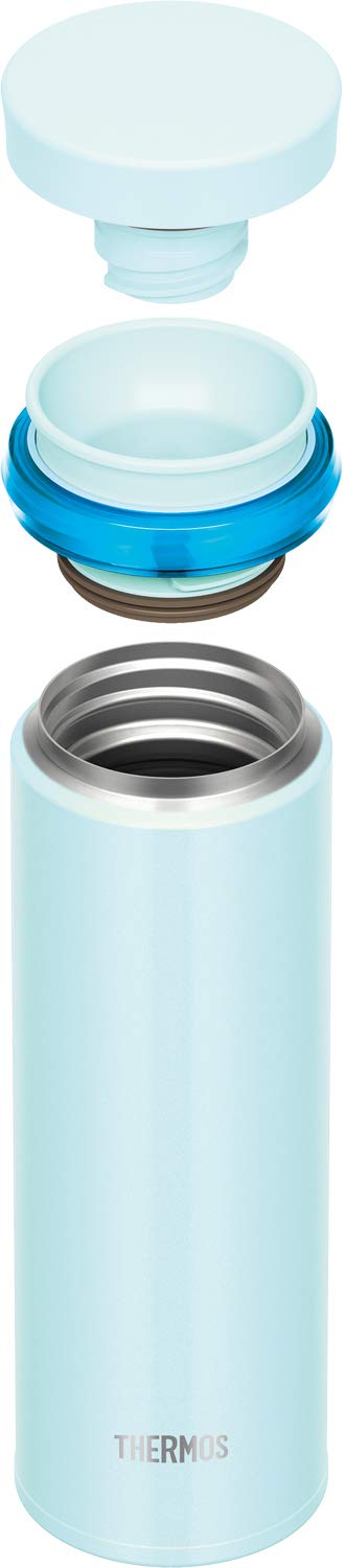 Thermos Vacuum Insulated Water Bottle Mobile Mug 350ml Shiny Blue JNO-352 SHB