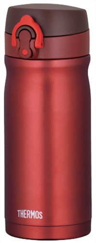 Thermos 0.35L Vacuum Insulated Water Bottle - Mobile Mug One-Touch Open Red