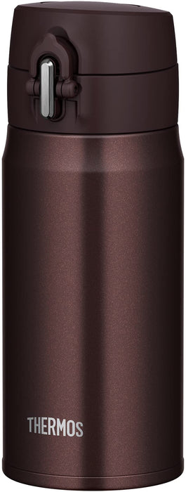 Thermos 350Ml Vacuum Insulated Portable Water Bottle Mug in Brown - Joh-350 Bw