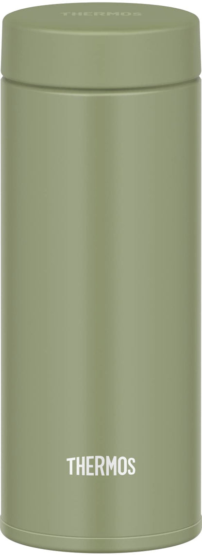 Thermos Jon-350 Kki 350Ml Stainless Steel Vacuum Insulated Portable Water Bottle Khaki Leak-Proof & Easy-To-Clean