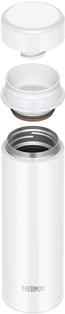 Thermos 350Ml Matte White Vacuum Insulated Portable Water Bottle Jog-350 Mtwh
