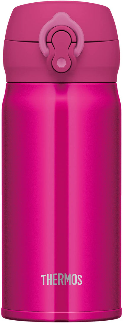 Thermos 350ml Vacuum Insulated Portable Water Bottle in Rose Red - JNL-355 RR