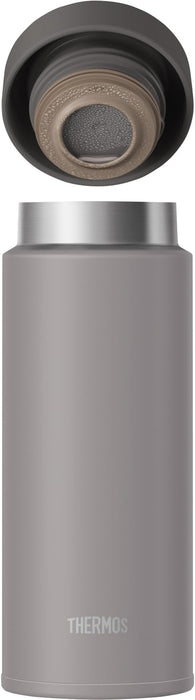 Thermos Vacuum Insulated Stainless Steel Water Bottle Jon-351 Stg Portable 350Ml Stone Gray with Easy-Clean Design