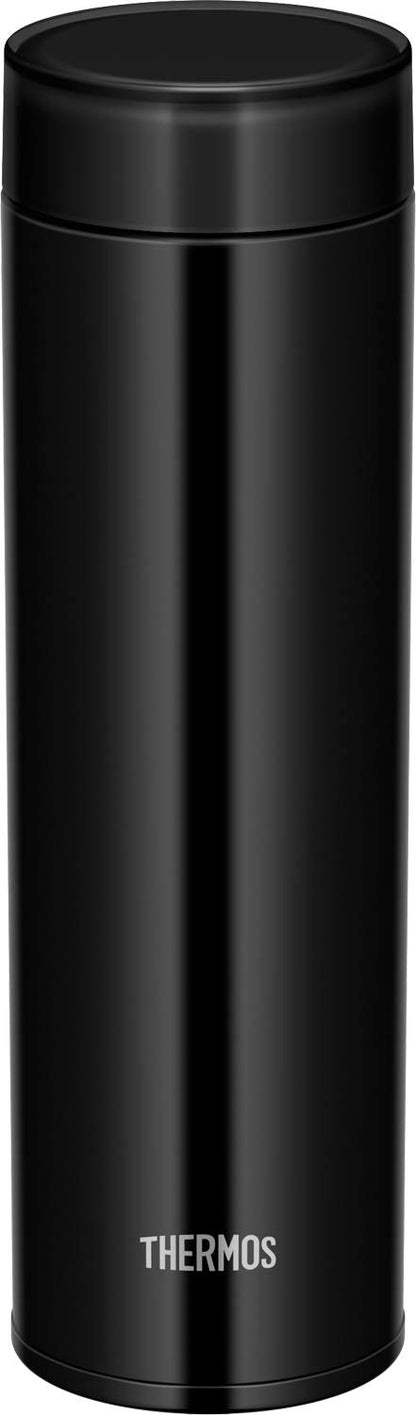 Thermos 480ml Vacuum Insulated Portable Water Bottle in Clear Black