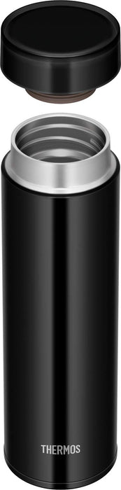 Thermos 480ml 真空隔熱便攜式水瓶 透明黑色