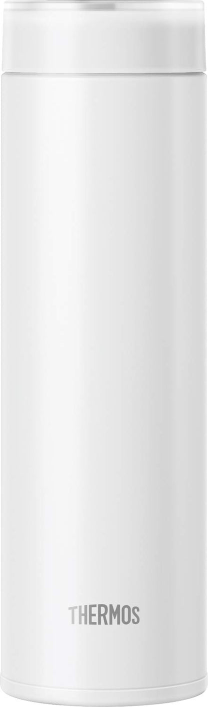 Thermos 480Ml Pure White Vacuum Insulated Portable Water Bottle Model Jod-480 Pwh