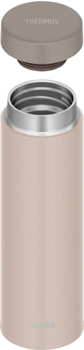 Thermos 480ml Stainless Steel Vacuum Insulated Water Bottle Easy Clean Screw Type Shell Beige - Jon-481 Sbe
