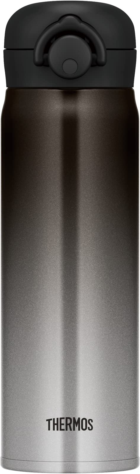 Thermos JNR-502LTD BK-G 500ml Stainless Steel Water Bottle Vacuum Insulated Black Gradient
