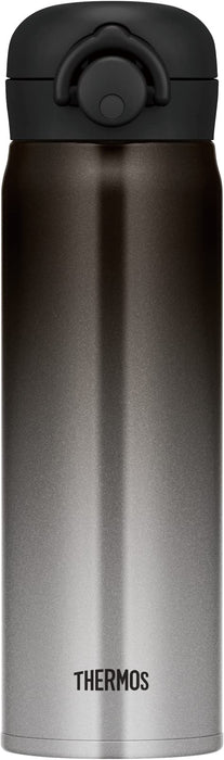 Thermos JNR-502LTD BK-G 500ml Stainless Steel Water Bottle Vacuum Insulated Black Gradient