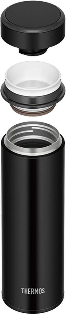 Thermos 500ml Matte Black Vacuum Insulated Water Bottle - Portable Jog-500 Mtbk