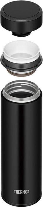 Thermos 500ml 哑光黑色真空保温水瓶 - 便携式 Jog-500 Mtbk